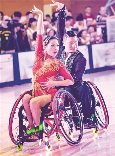 Physically-impaired Dancers Win Gold at Wheelchair Dance Competition