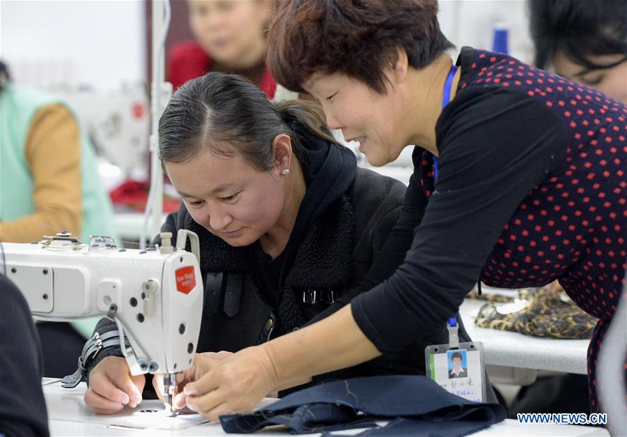Various vocational training programs conducted to help people increase income in Xinjiang