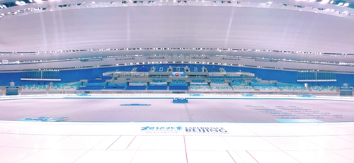 The speed skating venue for the Beijing 2022 Olympic Winter Games and Paralympic Winter Games Photo: Cui Fandi/GT
